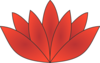 Redder Lotus Clip Art