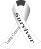 Cancer Ribbon Sketch Clip Art