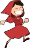 Little Red Ridinng Hood  Clip Art