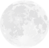 Light Full Moon Clip Art