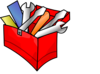 Red Toolbox Clip Art