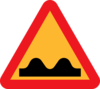 Speed Bump Sign Clip Art