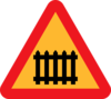 Fence/gate Roadsign Clip Art