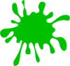 Green Spot Clip Art