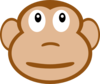 Monkey Face Clip Art