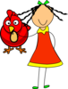 Doll Hen Egg Clip Art