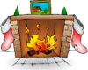 Fire Place Clip Art