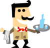 Waiter Clip Art