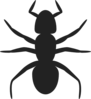 Ant Silhouette Clip Art