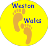 Walking Logo Clip Art