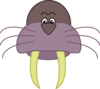 Wally Walrus Clip Art