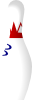 Bowling Pin 2 Clip Art