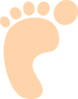 Left Foot  Clip Art