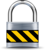 Silver Padlock Clip Art