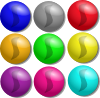 Game Marbles Dots Clip Art