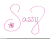 Sassy Black Woman Clipart Image