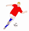 Fussball Player Clip Art