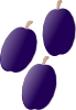 Plums Clip Art