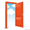 Free Front Door Clipart Image