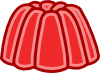 Red Jelly Clip Art