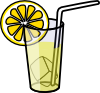 Lemonade Glass Clip Art