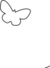 Butterfly Silhouette Clip Art