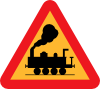 Train Roadsign Clip Art