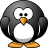 Lemmling Cartoon Penguin Svg Med Image