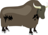 Yak 2 Clip Art