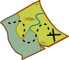 Treasure Map Clip Art