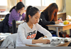 Korean Kids Studying Image