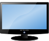 Lcd Widescreen Hdtv Monitor Clip Art