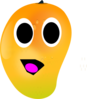 Happy Mango Clip Art