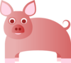 Pink Pig Clip Art