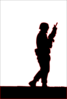 Soldier On Patrol Clip Art