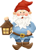 Garden Gnome Clipart Image