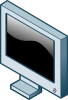 Rg Isometric Lcd Screen Clip Art