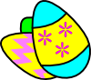 Easter Eggs Clip Art