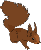 Cartoon Squirrel Clip Art