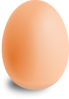 Brown Egg Clip Art