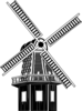 Windmill Clip Art