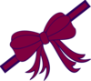 Maroon Ribbon Clip Art