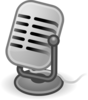 Input Microphone Clip Art