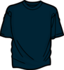 Blue T-shirt Clip Art