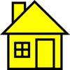 Yellow House Clip Art