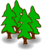 Evergeen Forest Clip Art