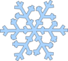 Green Snowflake Clip Art