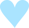 Teal Heart Clip Art