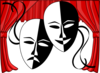 Theatre Masks Clip Art