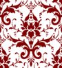 Marroon Damask Clip Art